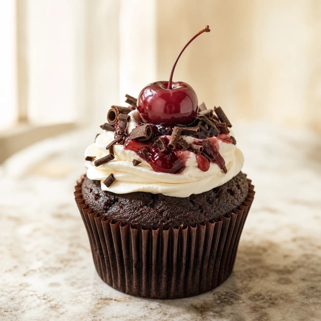 Cupcake Rừng Đen