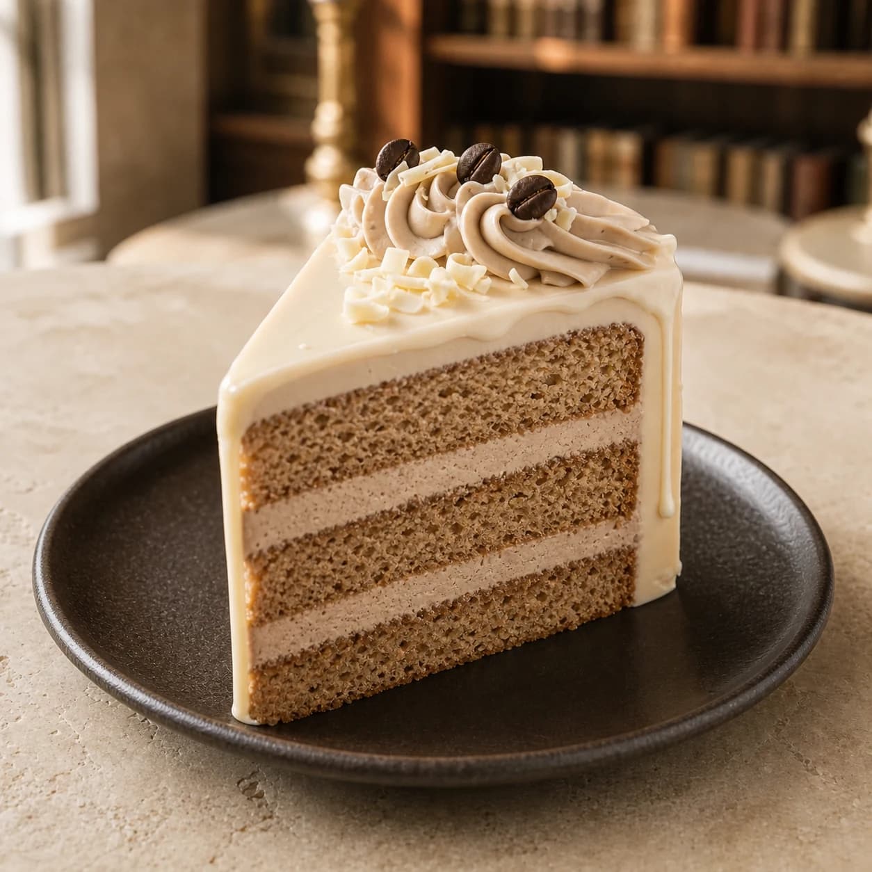 Lát Bánh Mocha Sô-cô-la Trắng